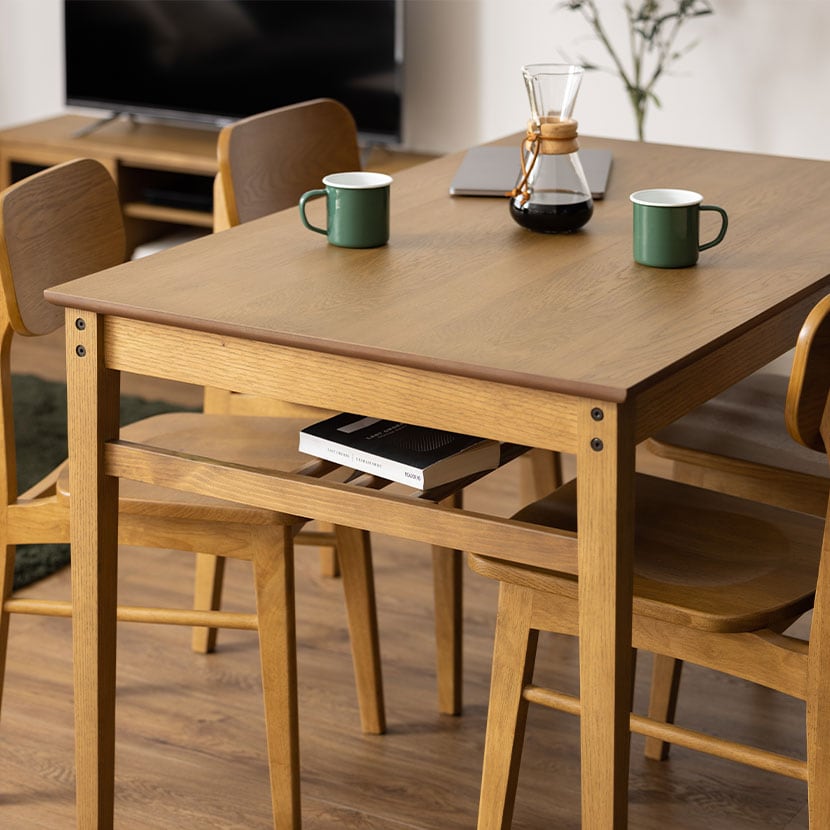 送料無料】 4人用 ダイニングセット 5点 テーブル(幅1200mm)+チェア4脚