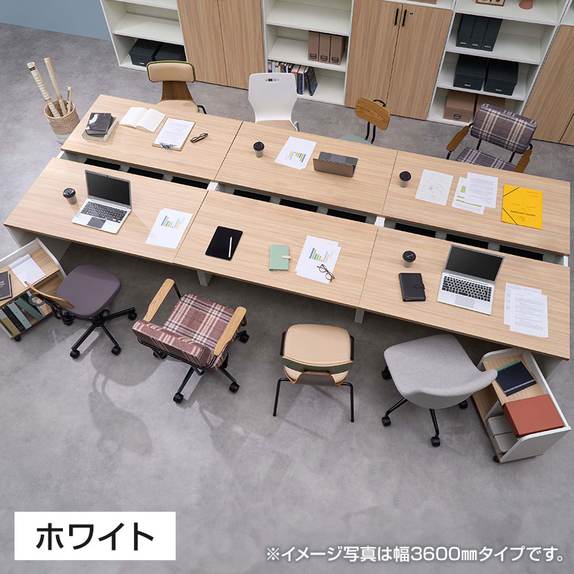 送料無料】 【追加/増連用】NF2.0シリーズ フリーアドレスデスク