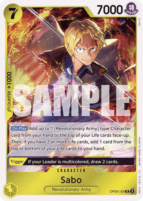 OPTCG | Products | [OP09-104] Sabo