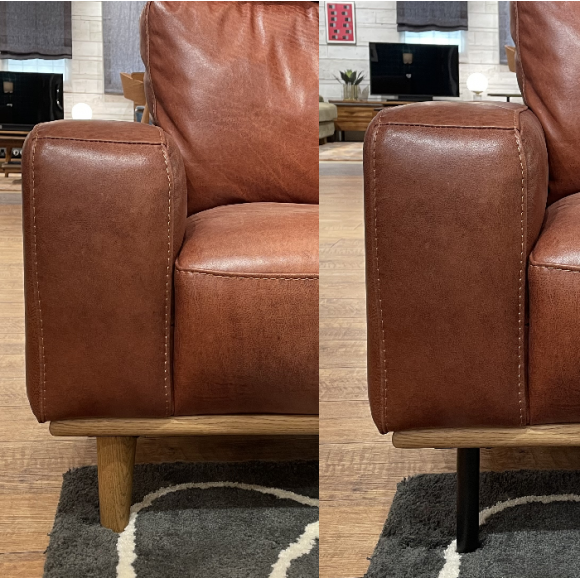 ① unico SUABI スアビ レザーソファ ヘッドレスト 仙台 宮城