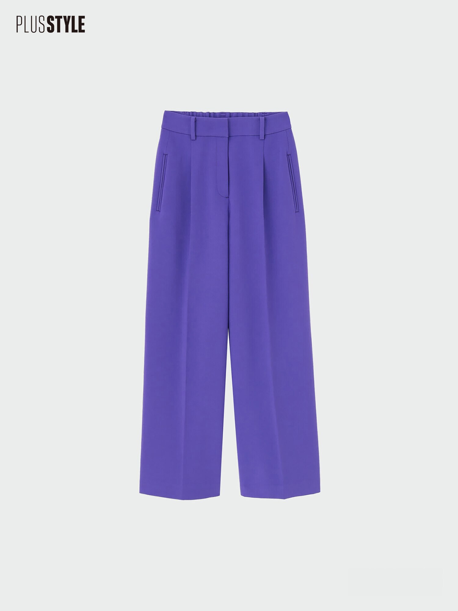 PLST(プラステ)公式 | ワイドパンツ（ウールブレンドウォームリザーブ）2