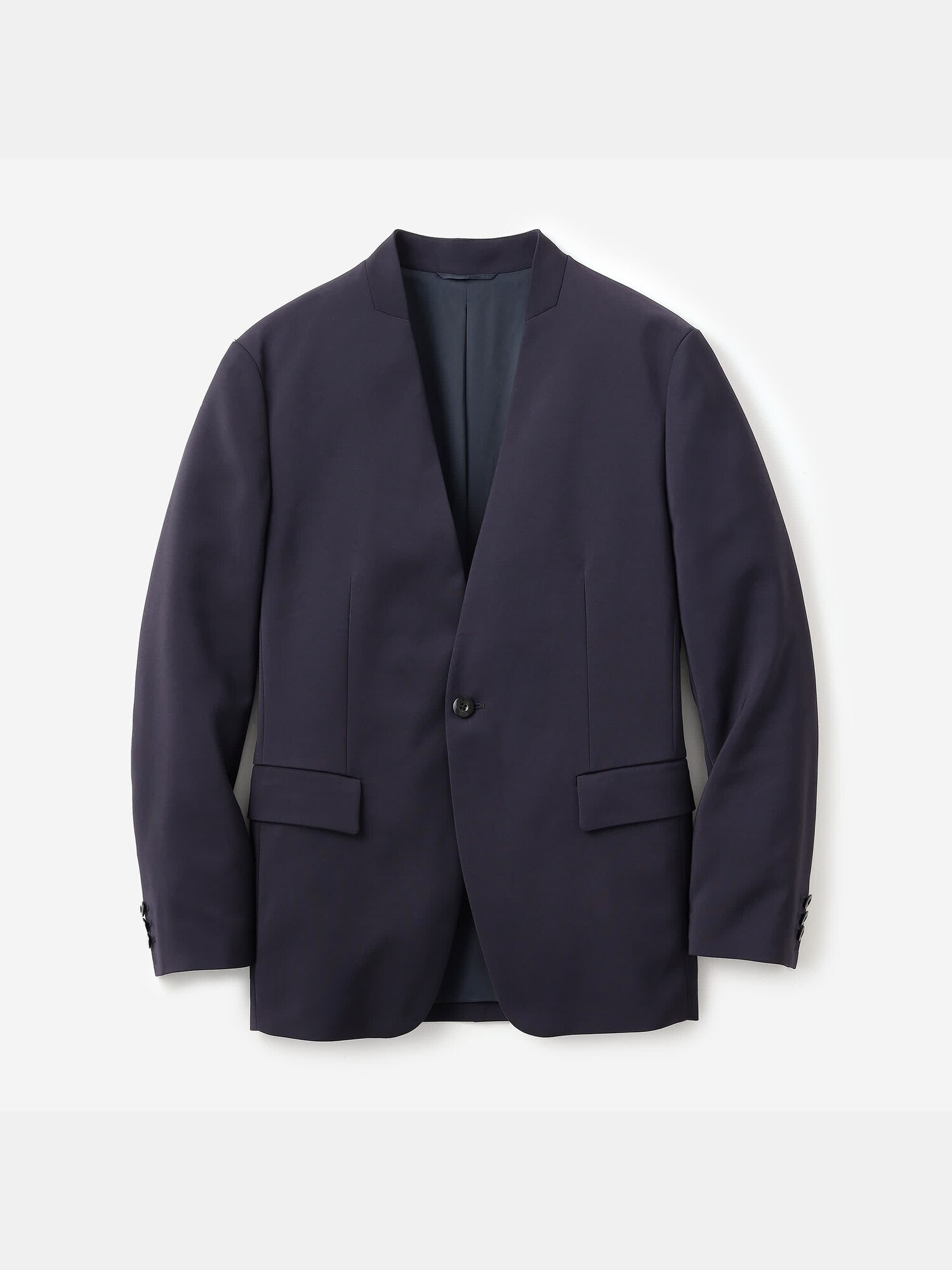 PLST(プラステ)公式 | ダブルクロスノーカラージャケット