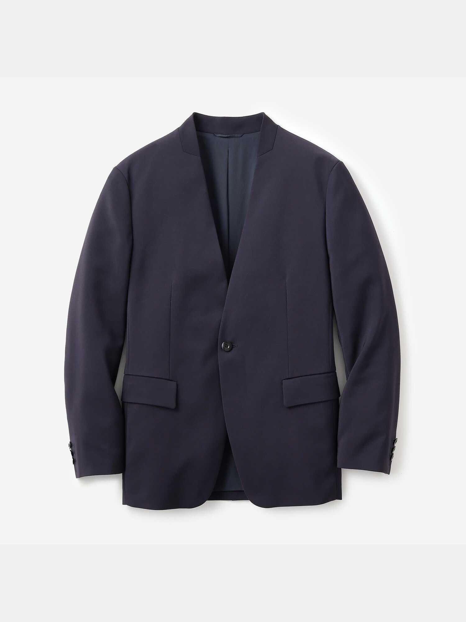 PLST(プラステ)公式 | ダブルクロスノーカラージャケット