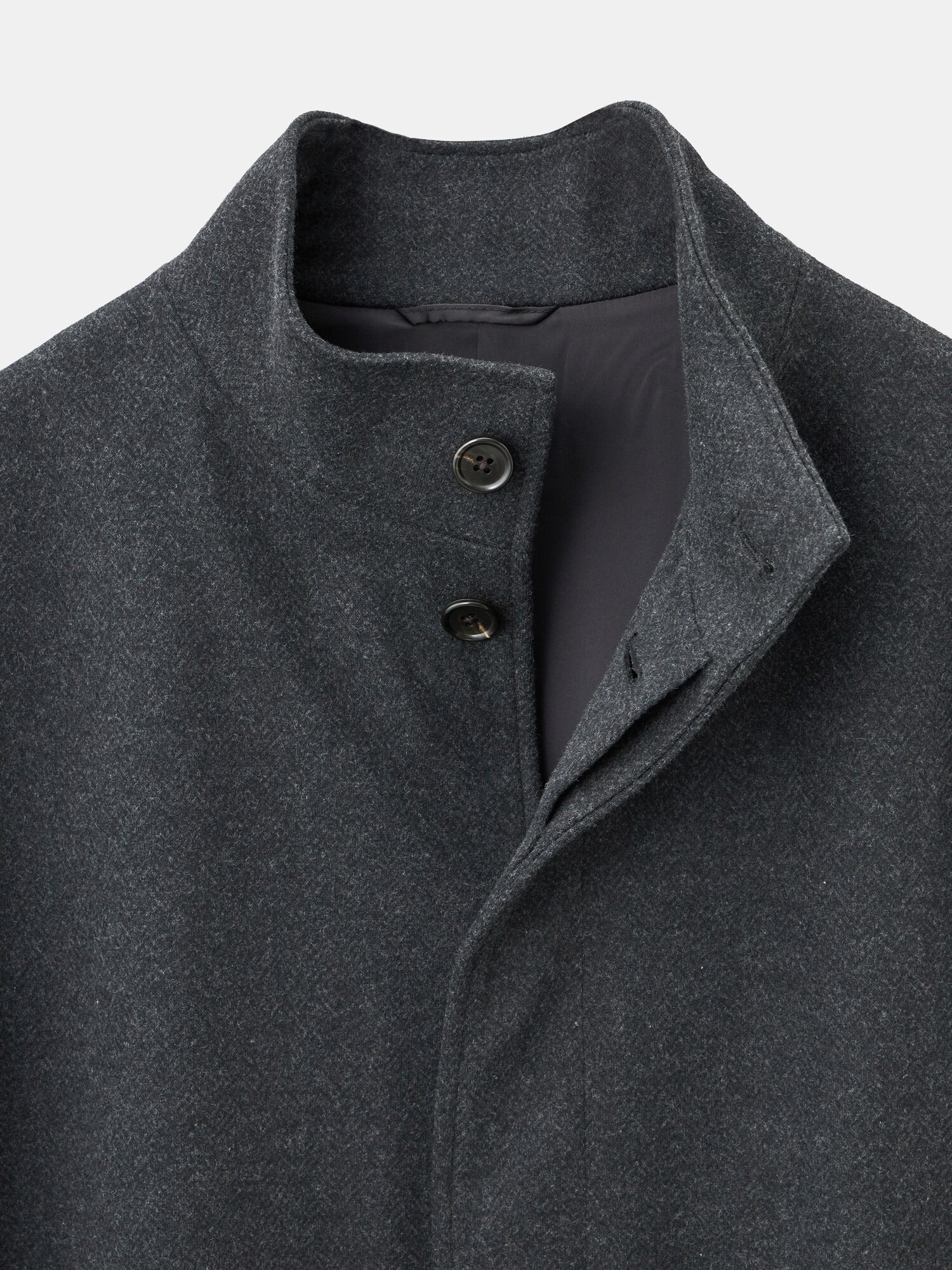 PLST(プラステ)公式 | プレシャスニットメルトンスタンドカラーコート