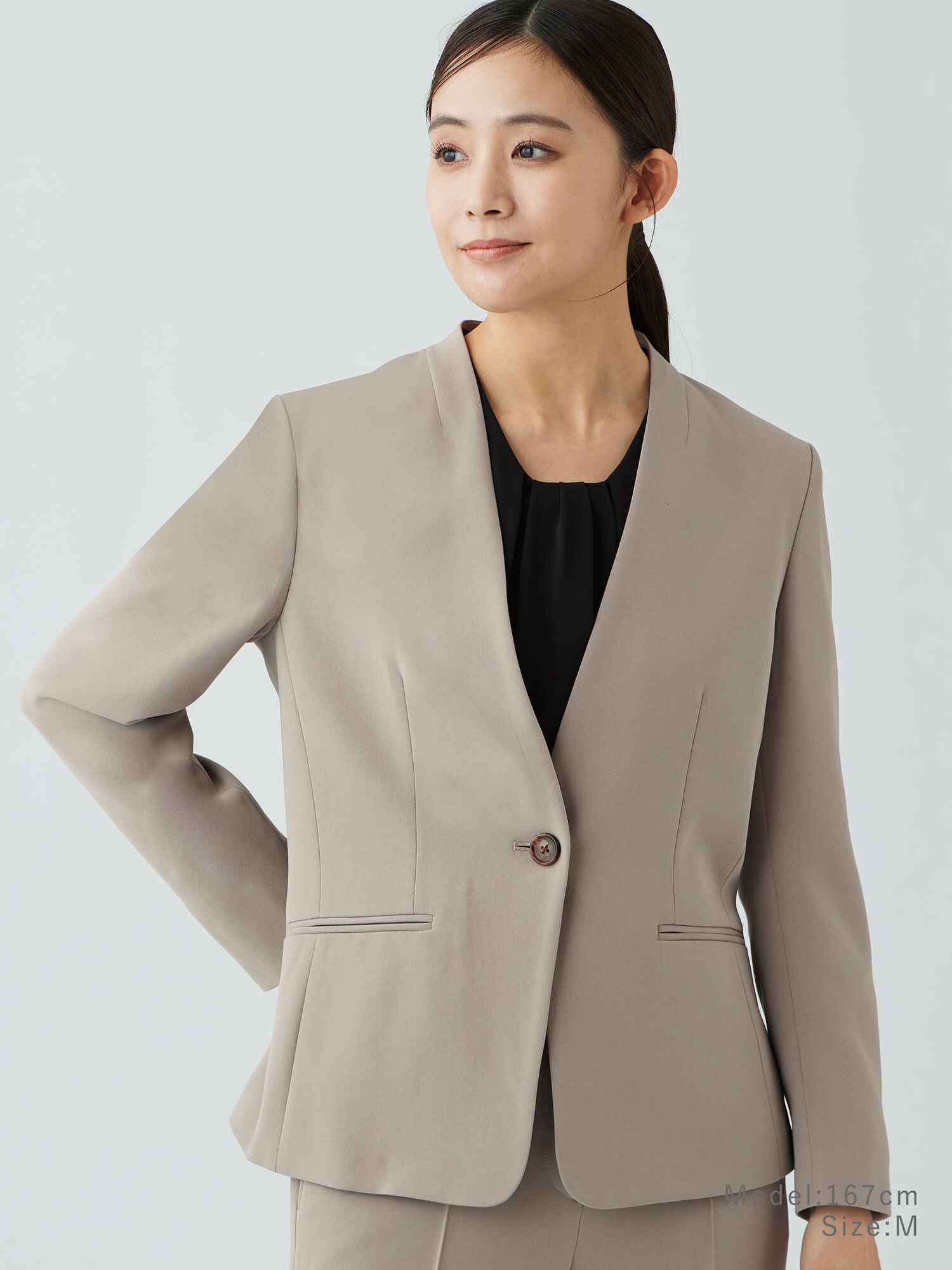 PLST(プラステ)公式 | レディースのジャケット (ノーカラー)