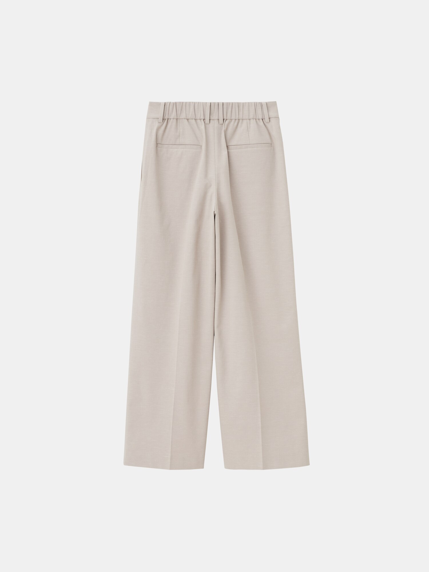 PLST(プラステ)公式 | ワイドパンツ（リネンブレンド）