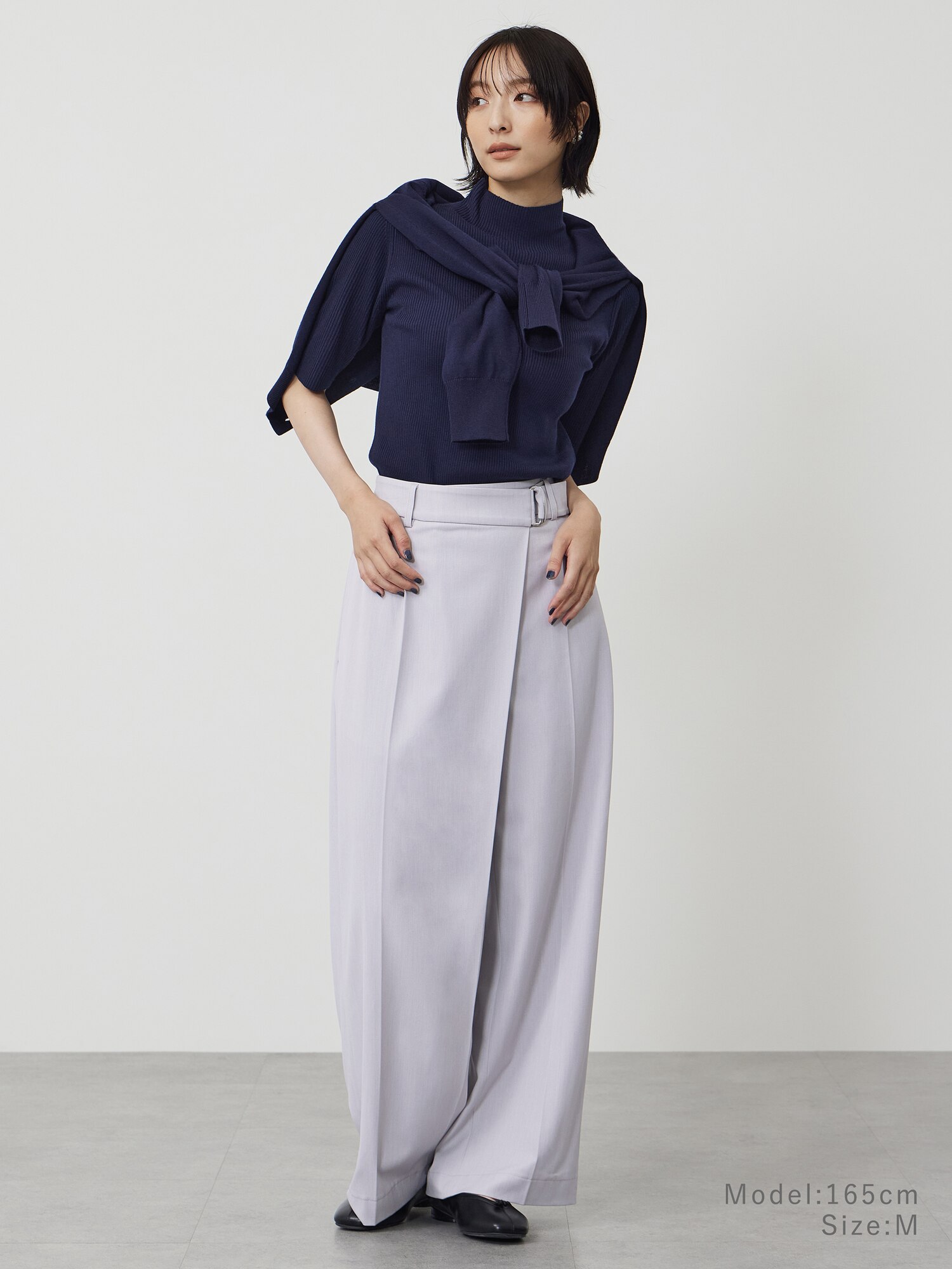 PLST(プラステ)公式 | 2025年モデル シャンブレーラップパンツ