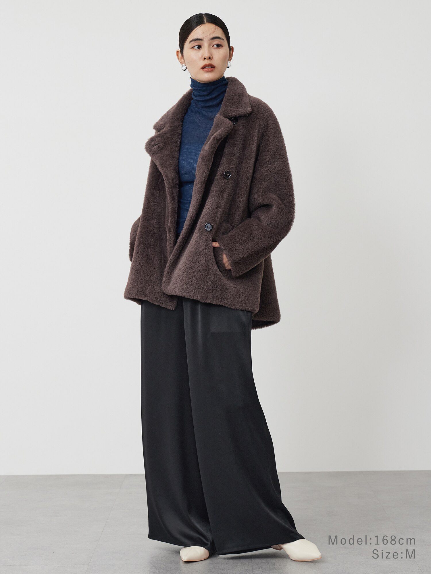 PLST(プラステ)公式 | フェザーヤーンニットコート