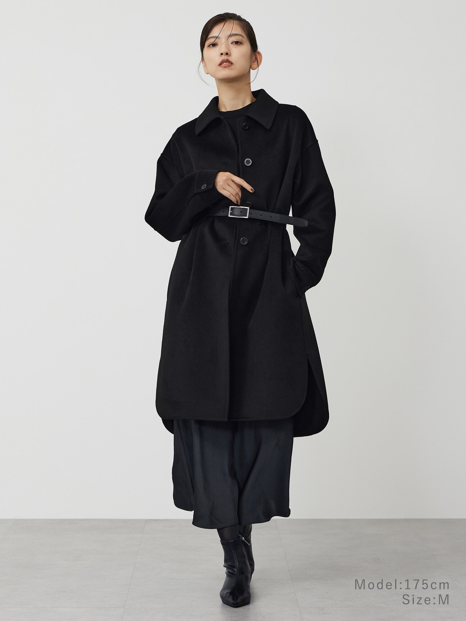 PLST(プラステ)公式 | ウールブレンドリバーシャツコート