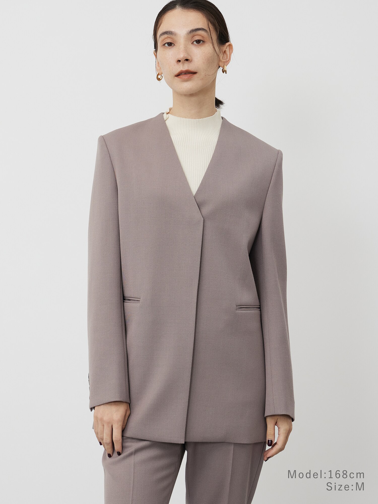 PLST(プラステ)公式 | レディースのジャケット (ノーカラー)