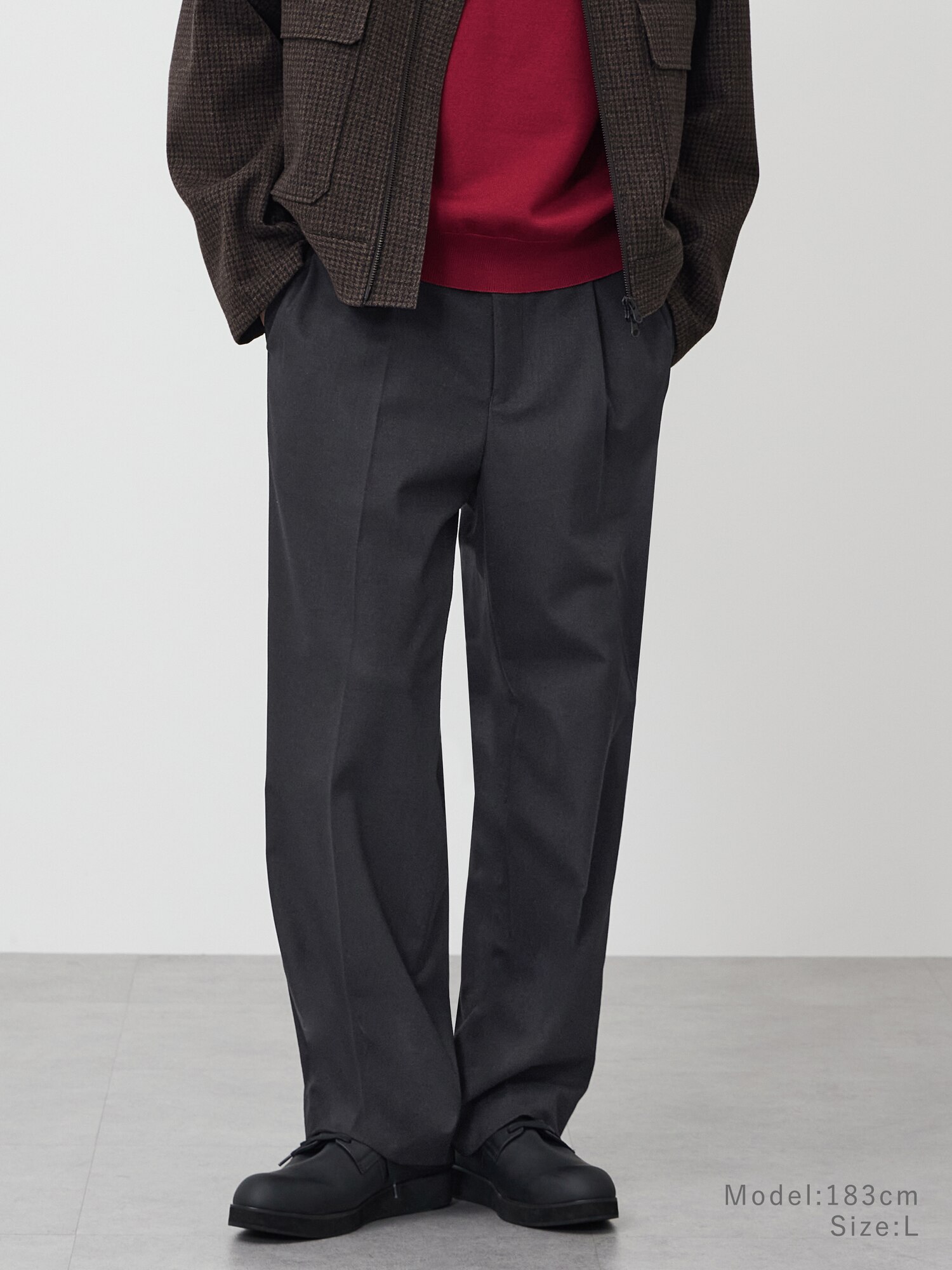 PLST(プラステ)公式 | メンズのスーツ (ウォッシャブルフラノ)