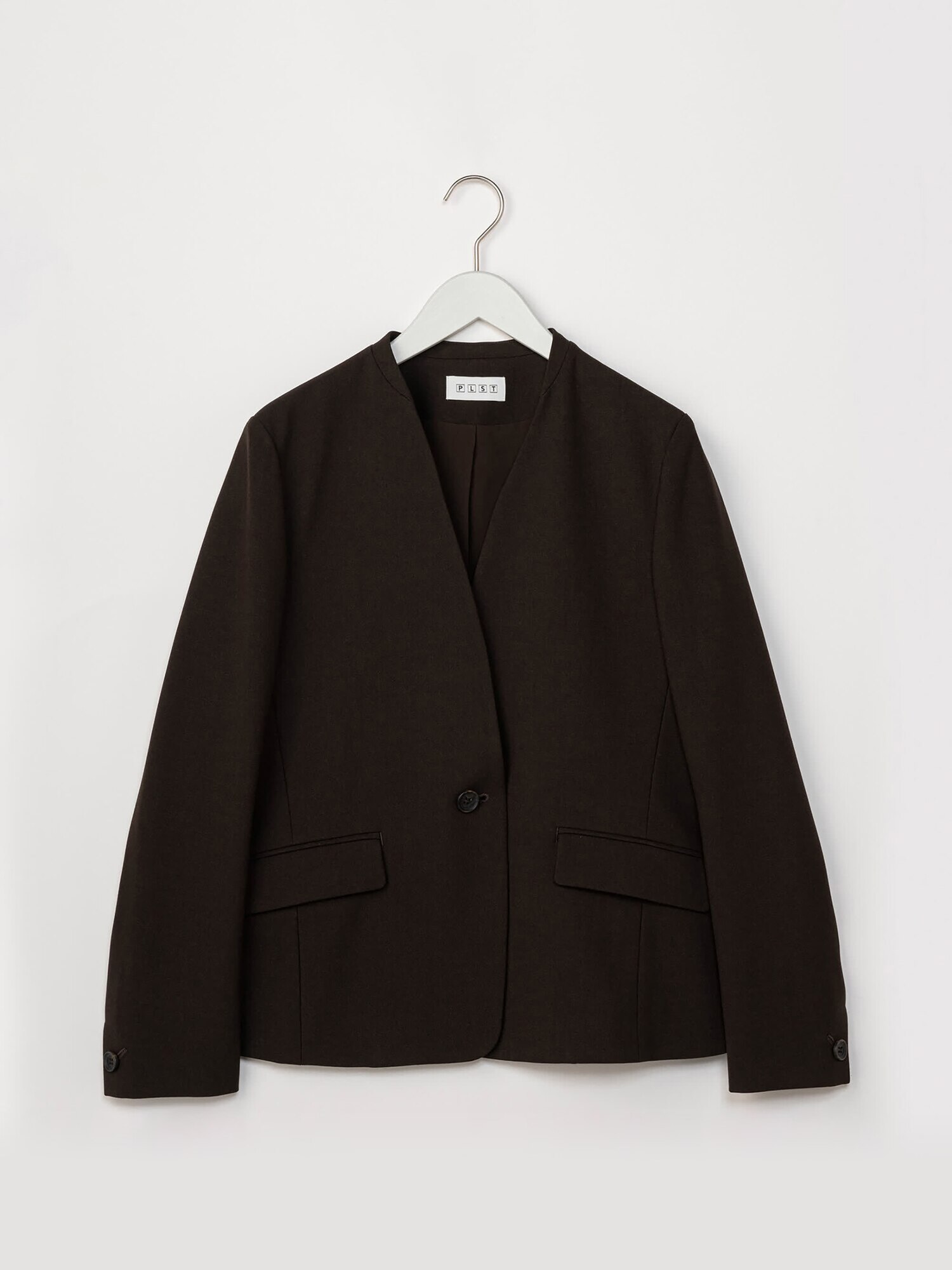 PLST(プラステ)公式 | ブラッシュドバックカラーレスジャケット