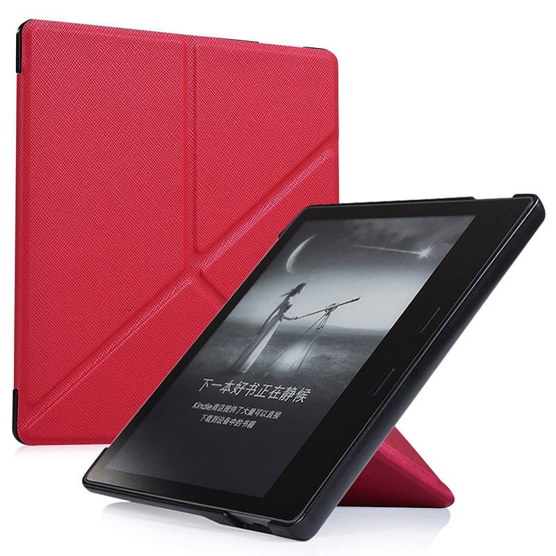 For Amazon Kindle Oasis 2/3 10th 9th PU Leather Smart Case
