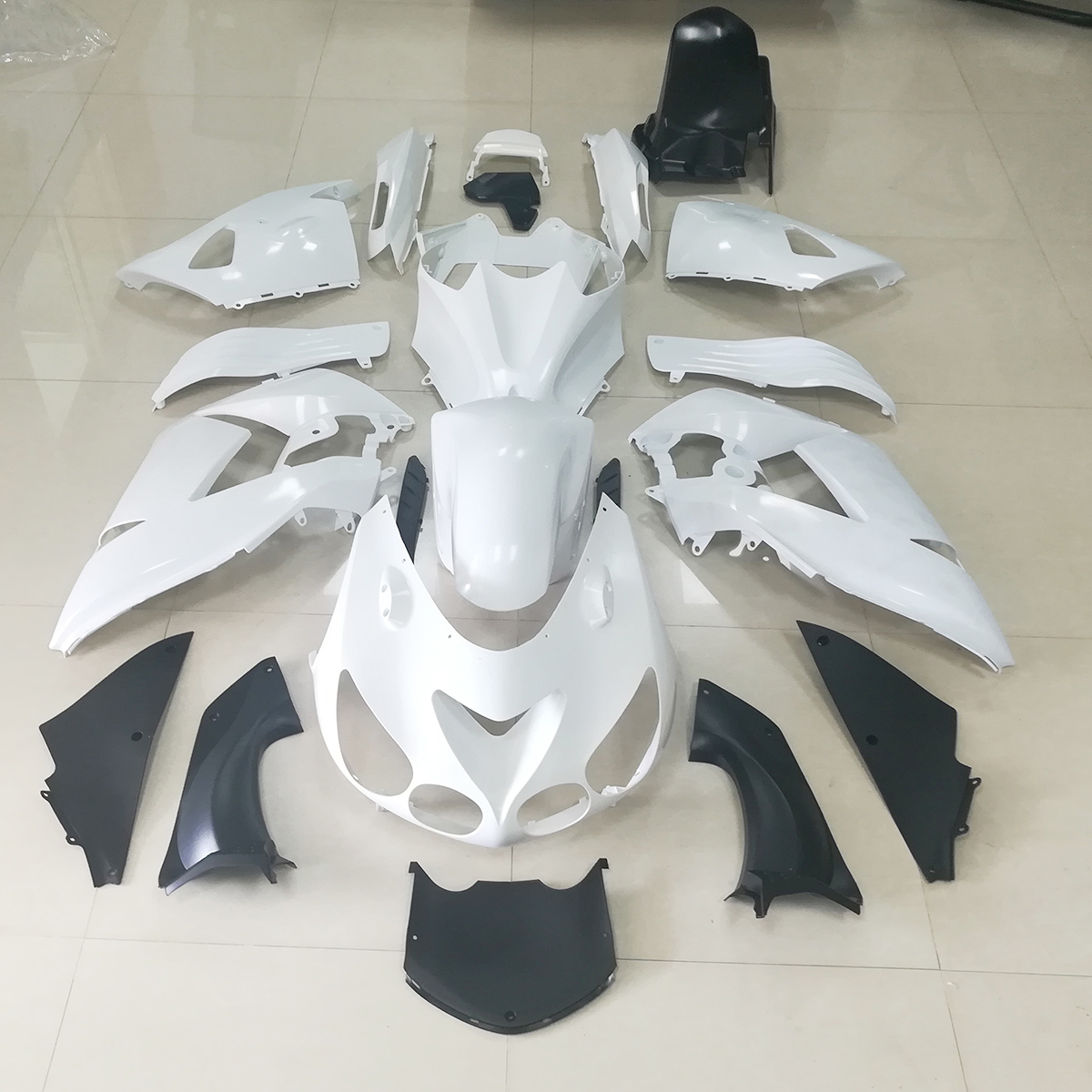 Fairing Kit For Kawasaki Ninja ZX14 2006-2011 07 Unpainted ABS