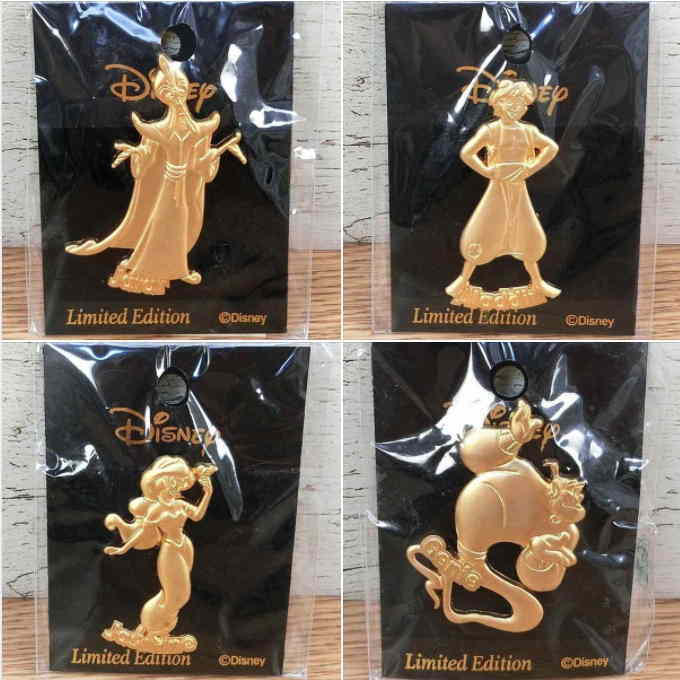 ディズニー 通販 ミッキー&パルズ 限定 ピンバッジ ゴールド シリーズ