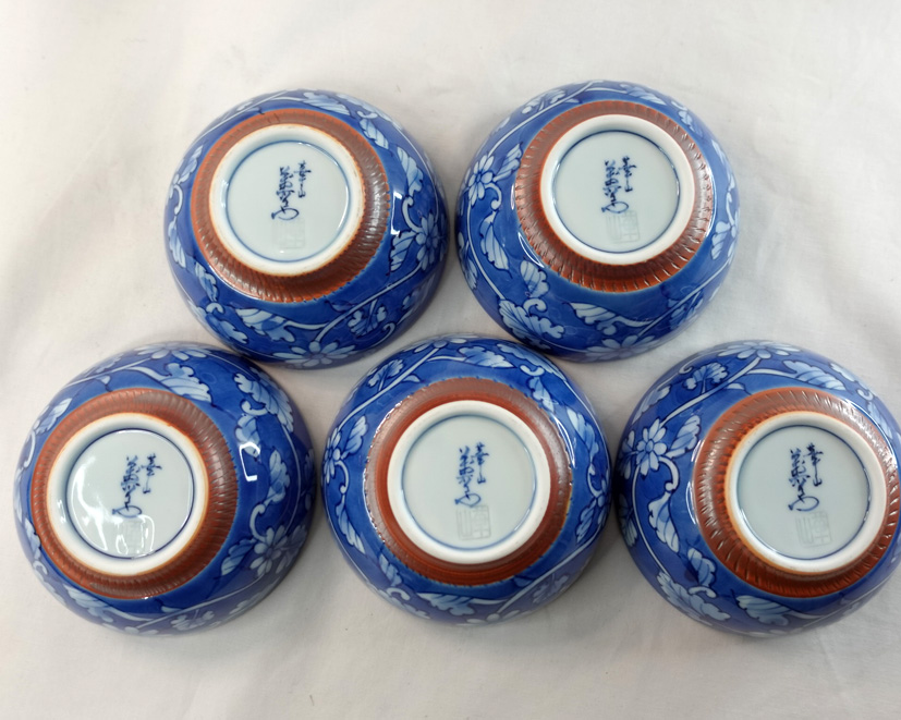 有田焼 華山窯 茶碗5客 | WE21ジャパン