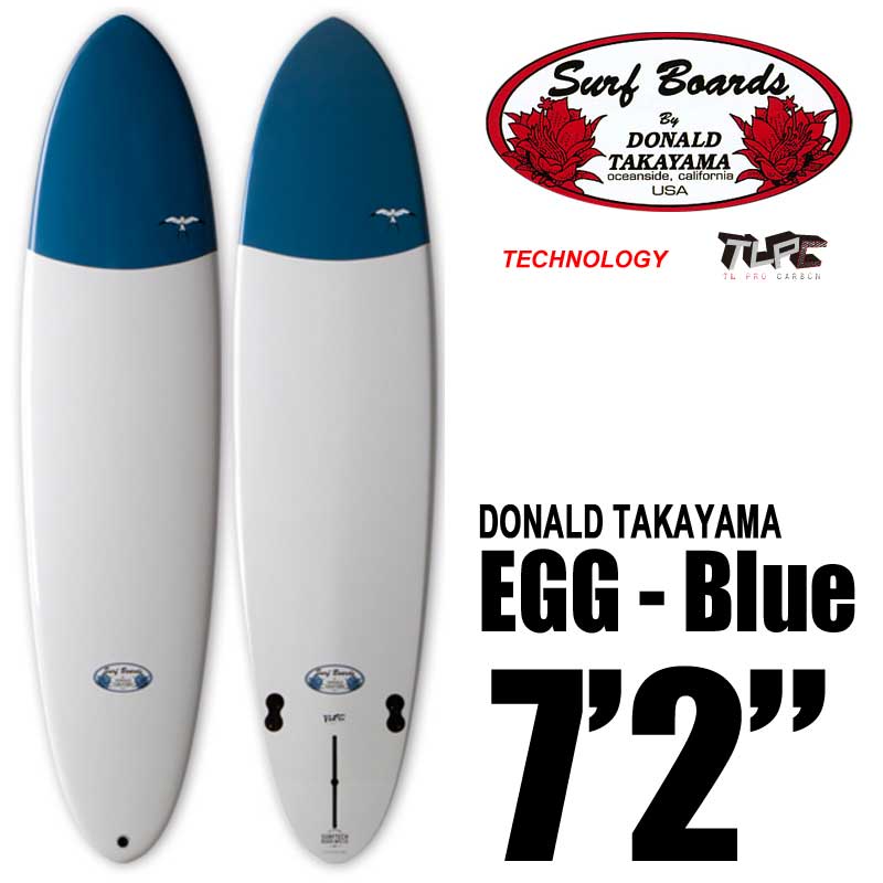SURFTECH HAWAIIAN PRO DESIGNS ドナルドタカヤマ EGG 7'2
