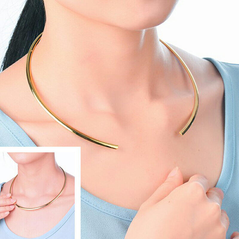 楽天市場】[ サージカルステンレス 幅4mm チョーカータイプ ] フラット