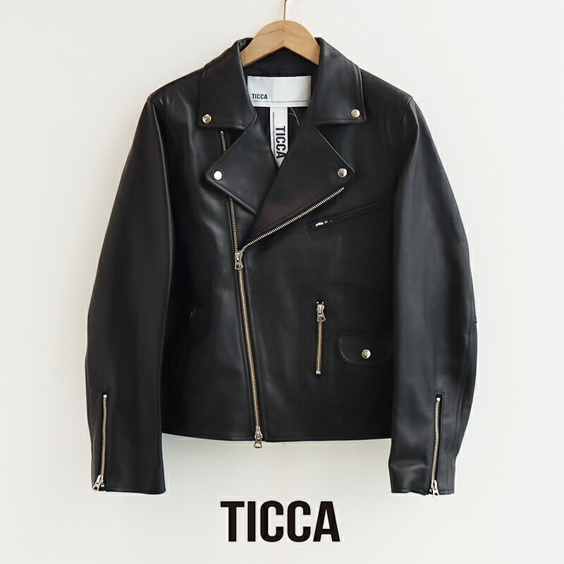 楽天市場】TICCA ティッカ ダブルライダースジャケット TBEA-021【RCP