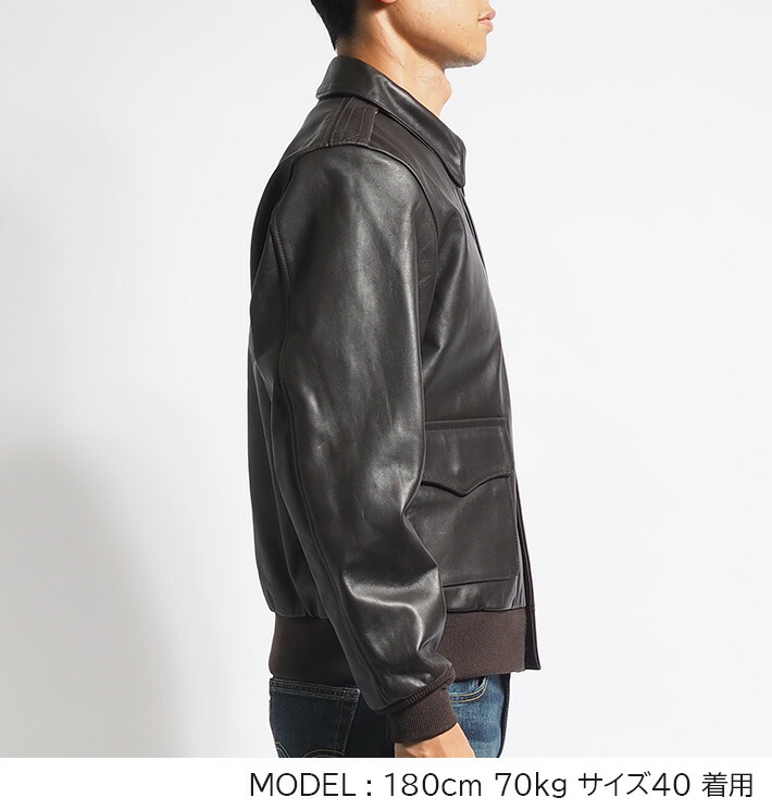 楽天市場】AVIREX アビレックス A-2 フライトジャケット 馬革 ホース