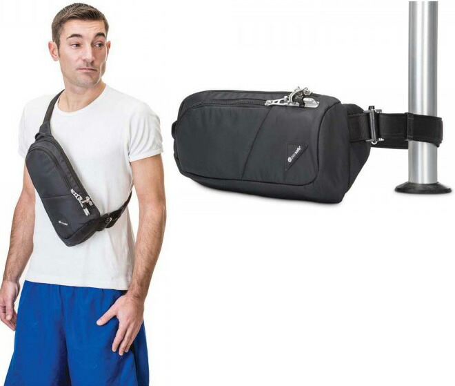 楽天市場】pacsafe パックセーフ バイブ150 コーデュラ ブラック