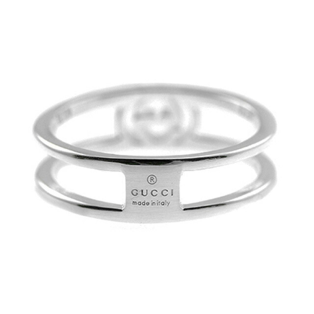グッチ GUCCI インターロッキングG レディース リング 指輪 9号 298036