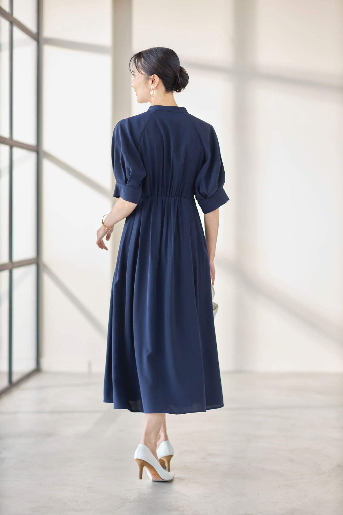 カシュクールワンピース