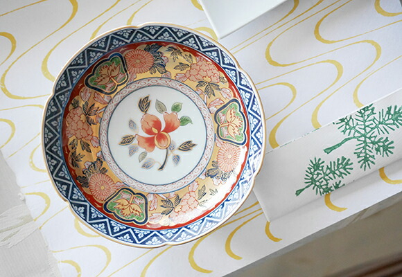 楽天市場】【30%OFF】極錦 金彩 古伊万里様式 銘々皿 ＜ひな祭り