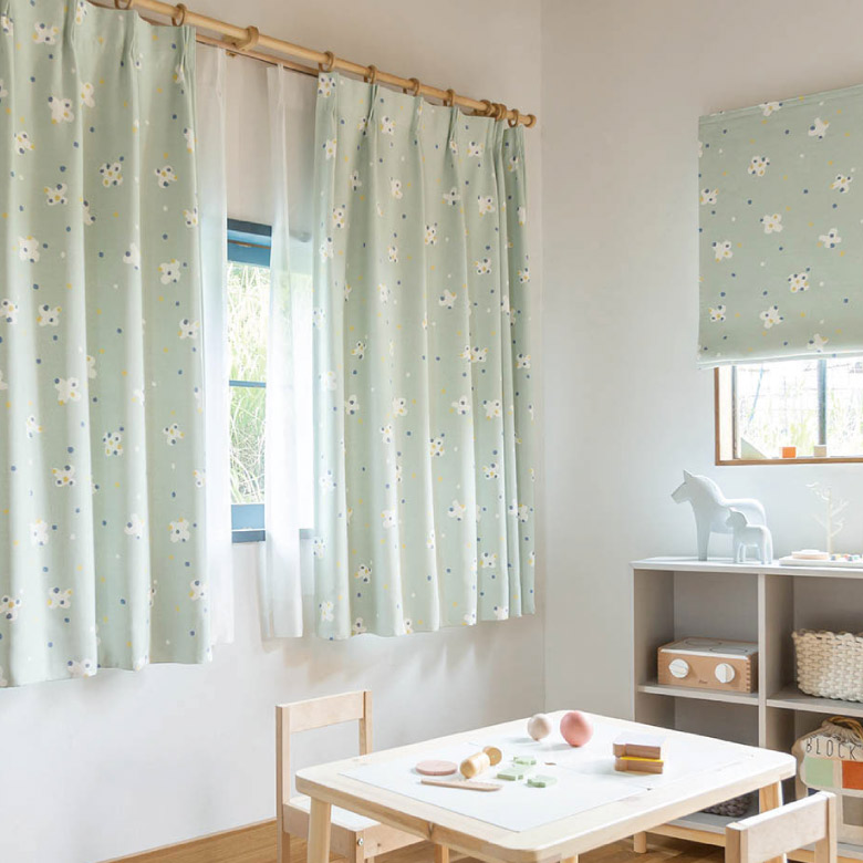 楽天市場】オーダーカーテン リリカラ salvia【LS-63234-63235】防炎