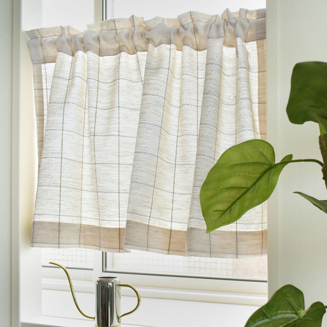 楽天市場】カフェカーテン ウィンドウペン オーダー カントリー