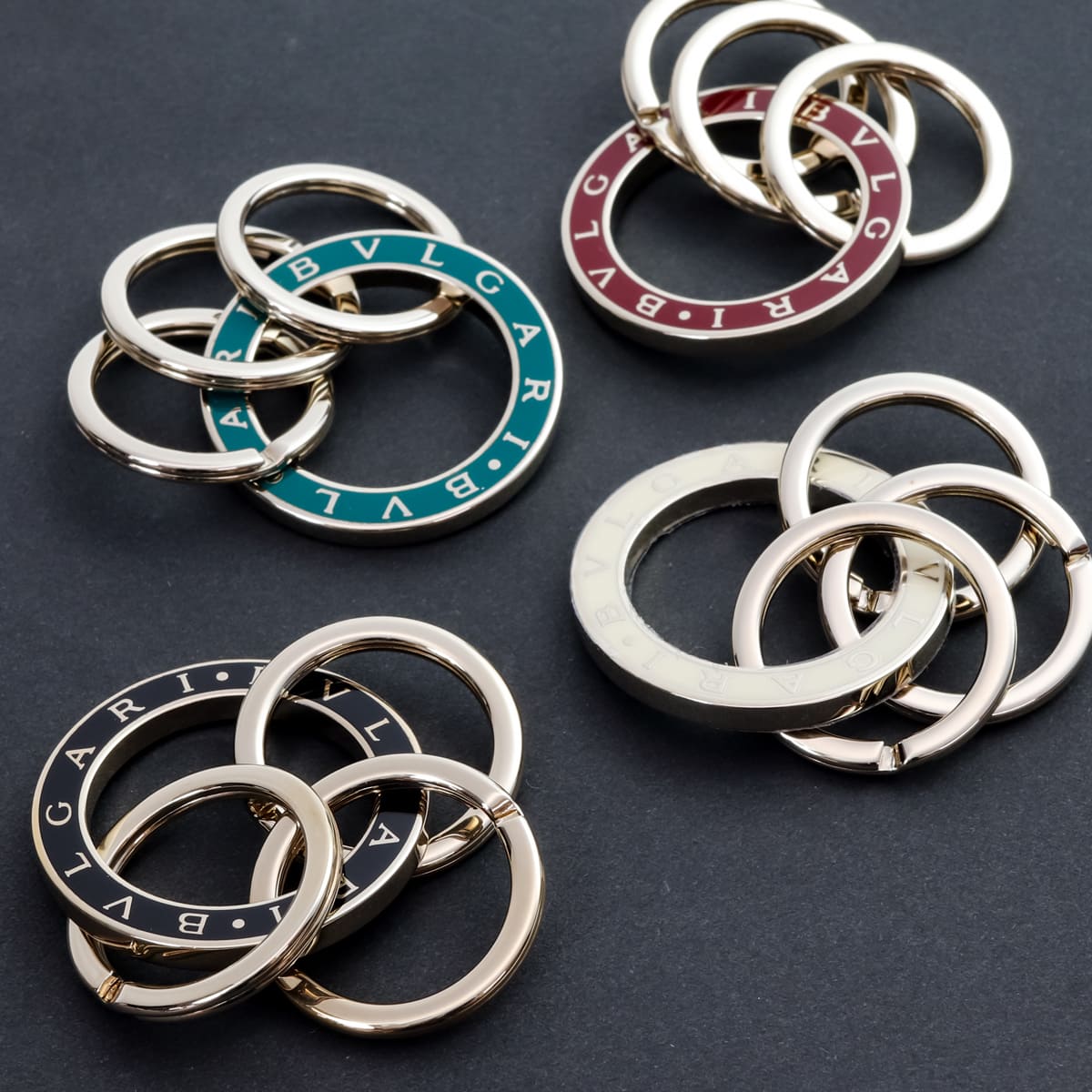 楽天市場】【 正規紙袋 無料 】【 名入れ 】 ブルガリ キーリング