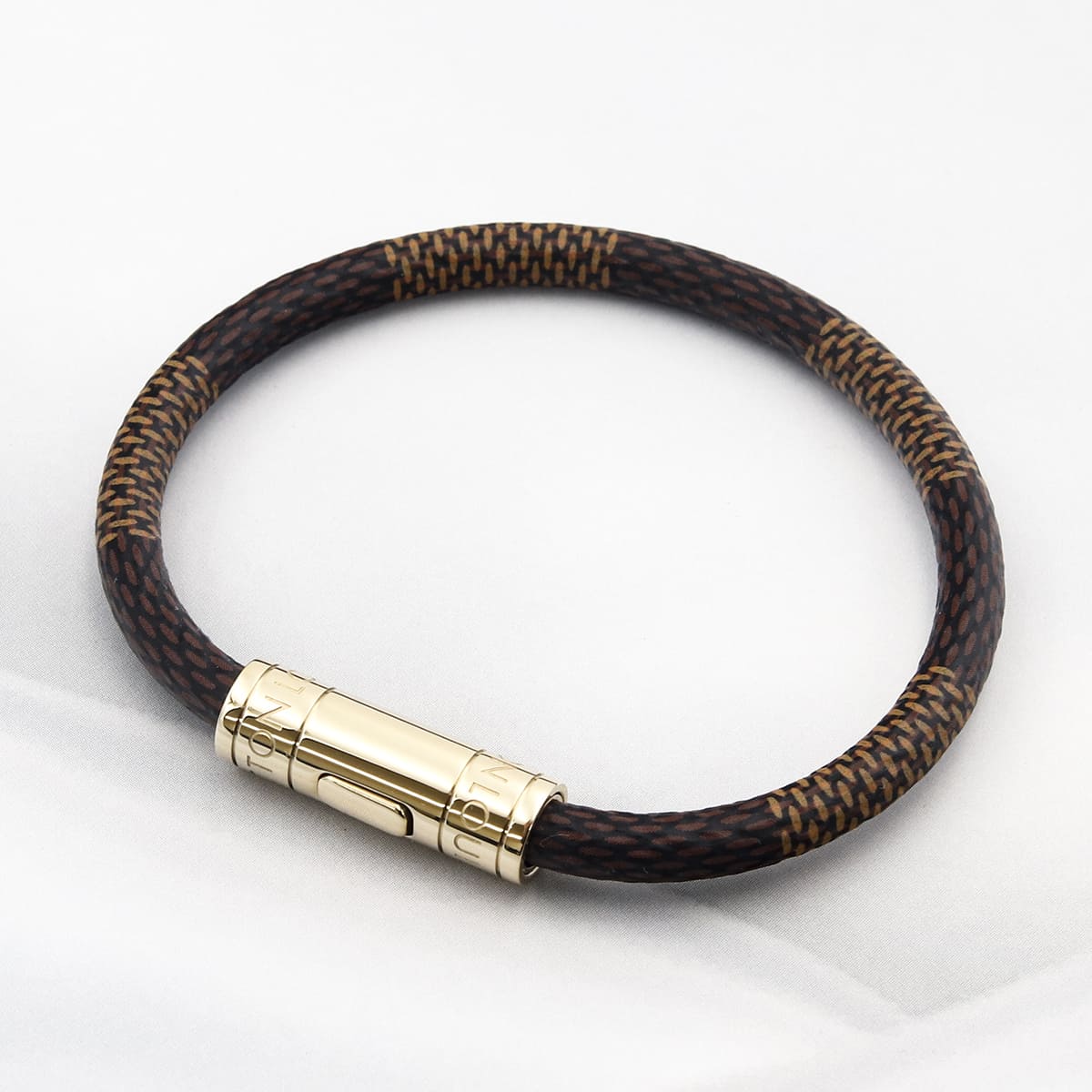 楽天市場】【P3倍】ルイヴィトン ブレスレット ダミエ ゴールド 正規品