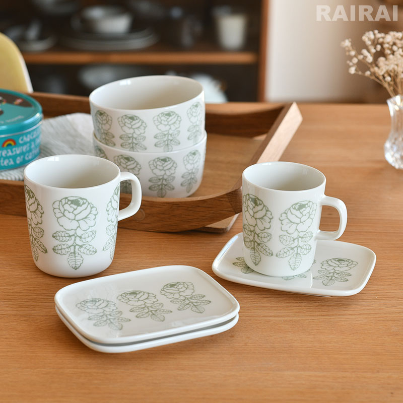 楽天市場】マリメッコ マグカップ 250ml ヴィヒキルース ホワイト