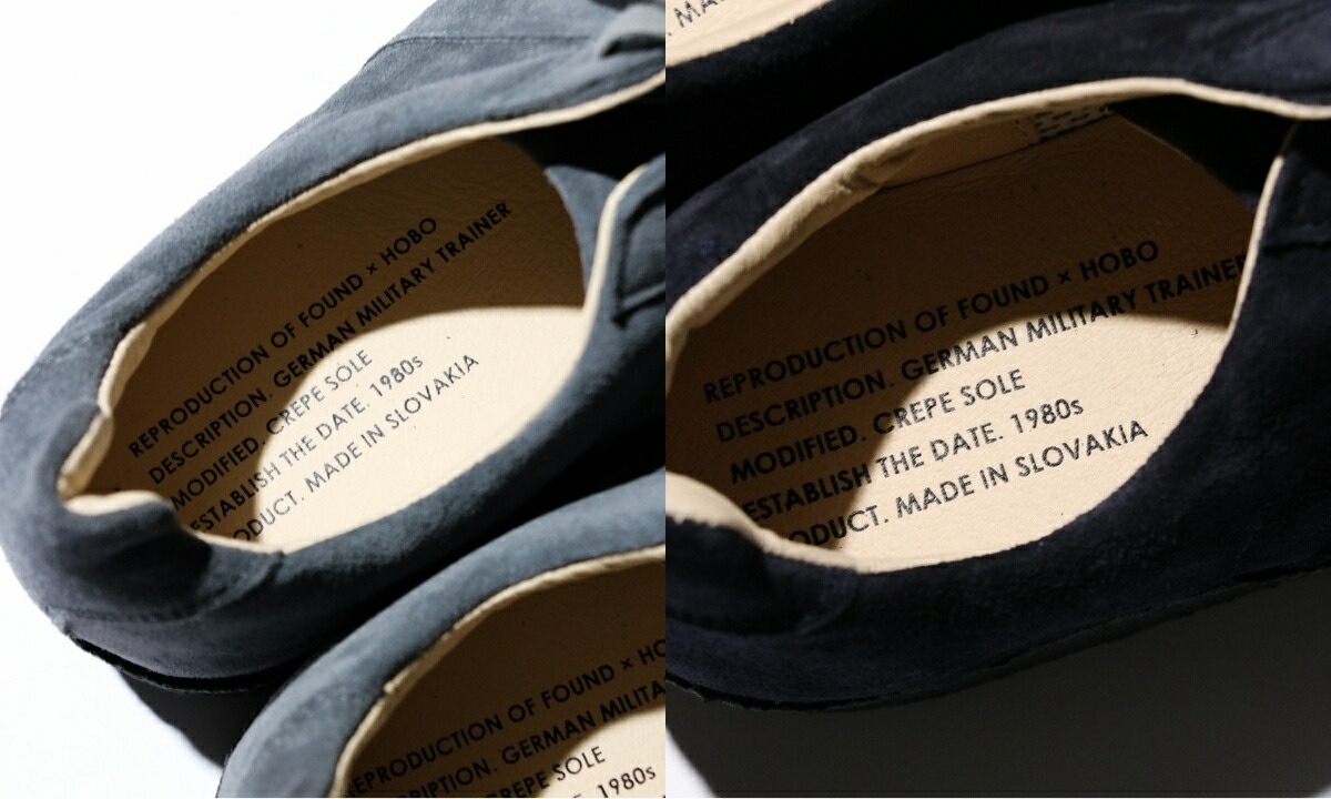 楽天市場】【HOBO / ホーボー】GERMAN TRAINER COW SUEDE by