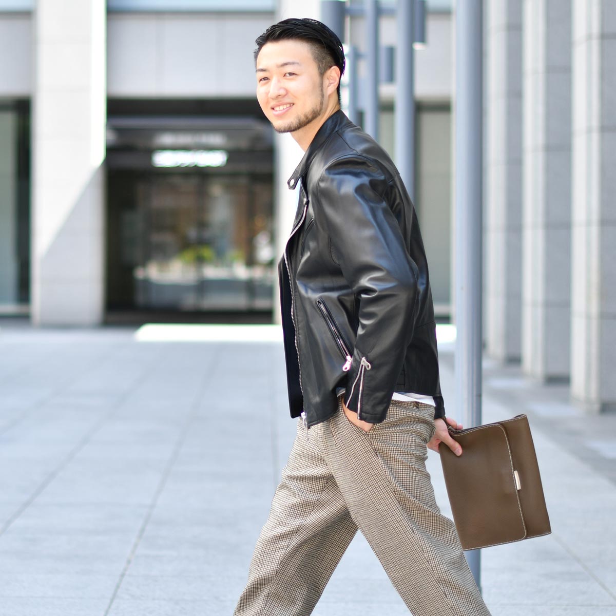 楽天市場】CINQUANTA【チンクアンタ】スタンドカラーダブルライダース