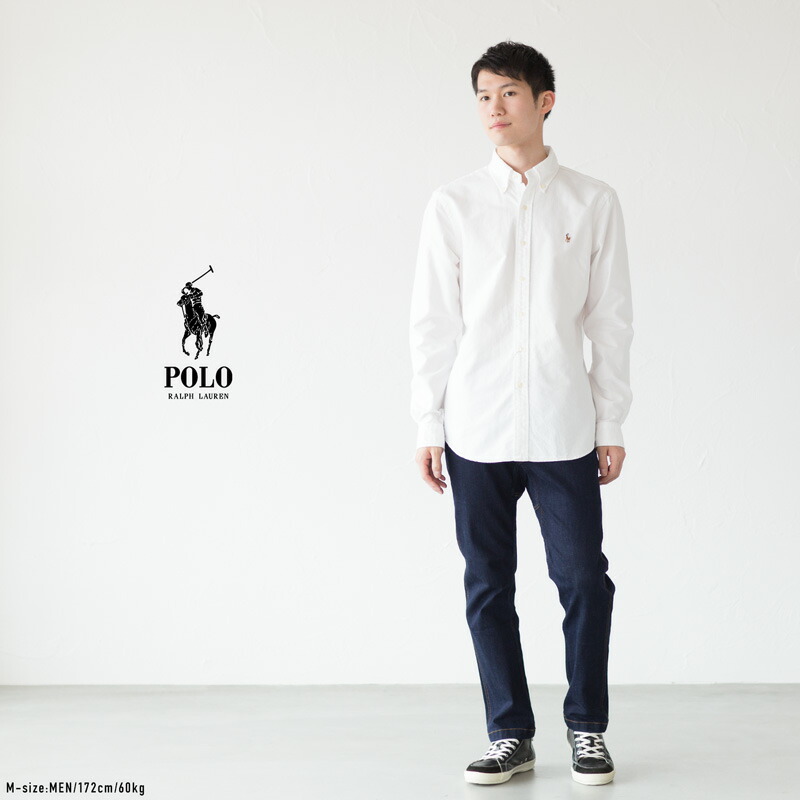 ポロ ラルフローレン オックスフォード ボタンダウン シャツ POLO