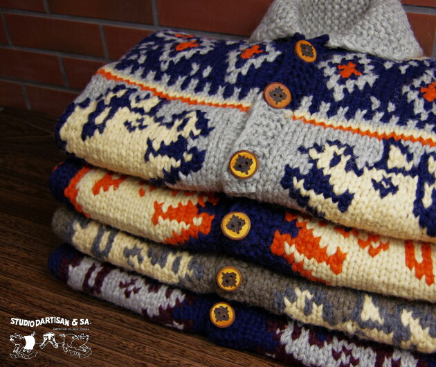 Kanata 可愛いブタ柄Studio Dartisan カウチンニット 楽天市場】KANATA カウチンセーター｜ステュディオ・ダ・ルチザン