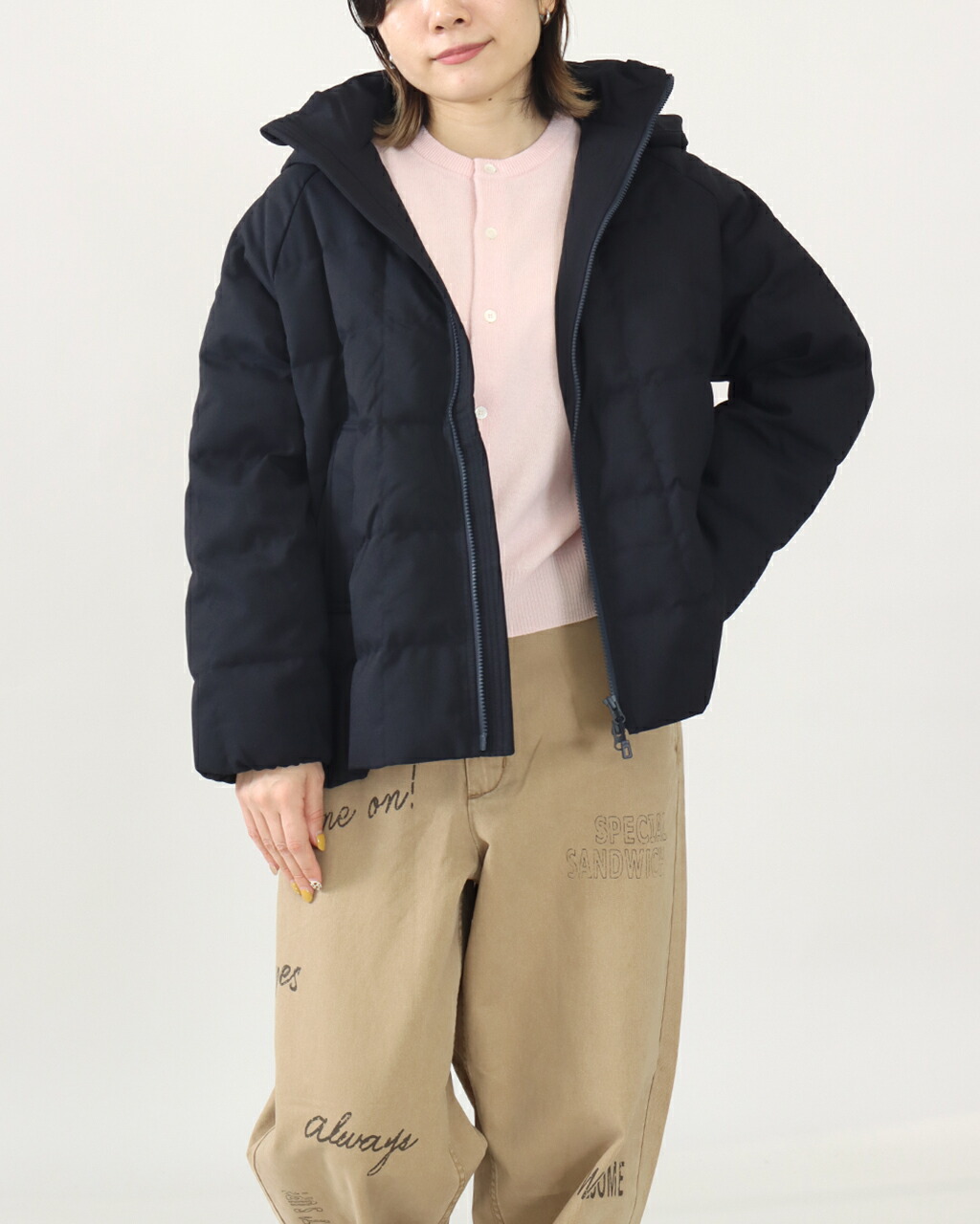 楽天市場】25AW DANTON ダントン ダウン フードジャケット DOWN HOODED