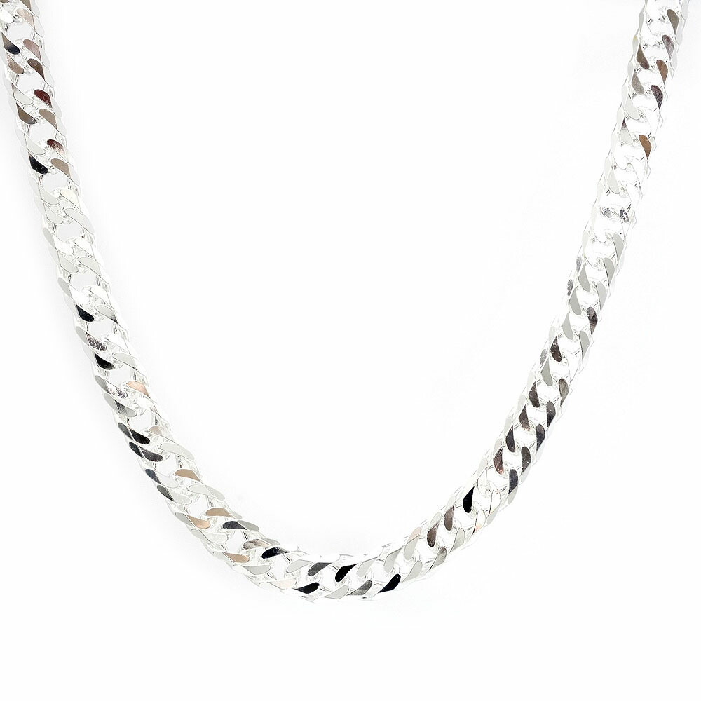 楽天市場】イタリア製 シルバー925 ダブル喜平ネックレス メンズ c6