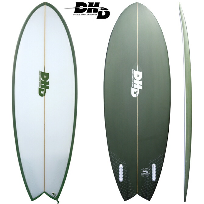 楽天市場】DHD サーフボード ミニツイン2 モデル 5'5