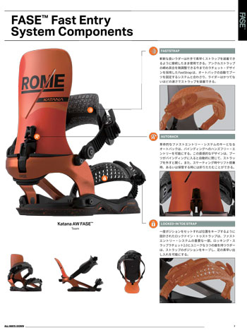 楽天市場】25-26モデル【ROME ローム】Katana AW FASE スノーボード