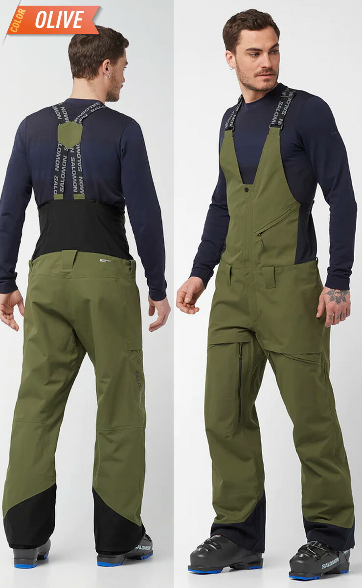 23-24 SALOMON サロモン STANCE 3L BIB PANT M スタンス ビブパンツ