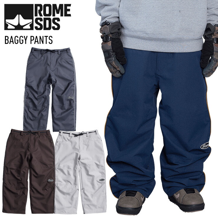 正規品 23-24 ROME SDS ローム BAGGY PANTS バギーパンツ メンズ