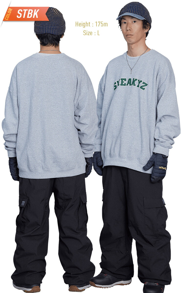 スノーボード ROME SDS BAGGY PANTS BK L ROME SDS スノーボードウェア