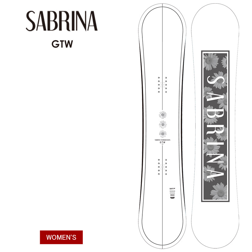 無料ワックスサービス有】24-25 2025 SABRINA サブリナ GTW ジーティー