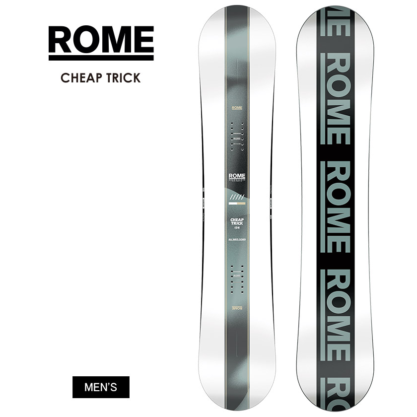 無料ワックスサービス有】25-26 2026 ROME ローム CHEAP TRICK チープ