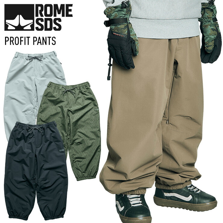 2026 ROME SDS ローム PROFIT PANTS プロフィットパンツ スノーボード