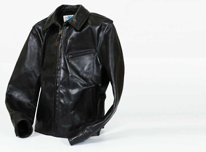 楽天市場】エアロレザー AERO LEATHER ライダースジャケット HALFBELT