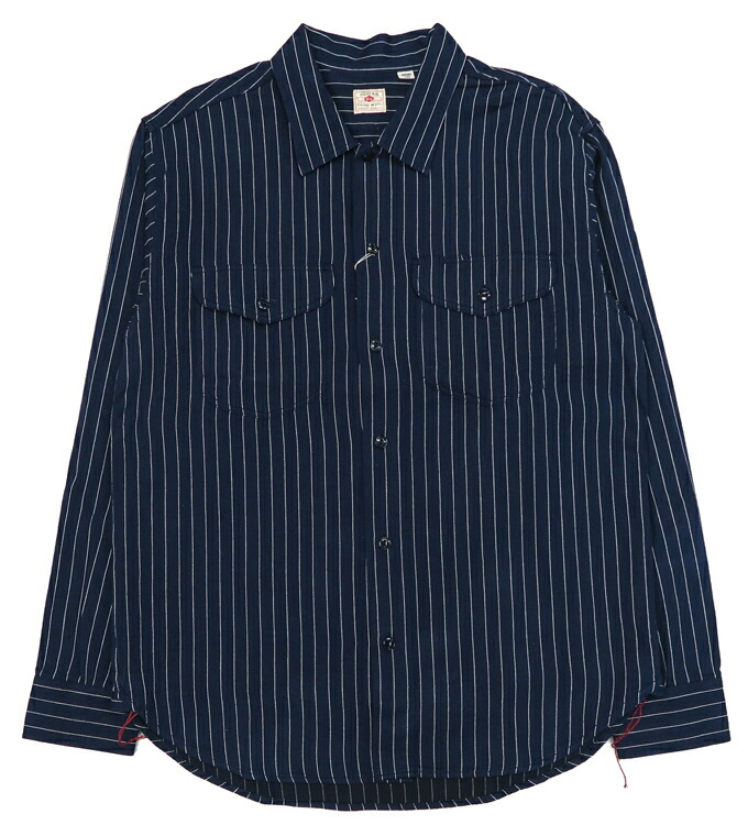 楽天市場】シュガーケーン SUGAR CANE 長袖 コークストライプ ワーク