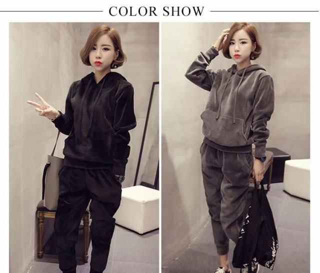 楽天市場】ベロア セットアップ ルームウエア フード付き プルオーバー